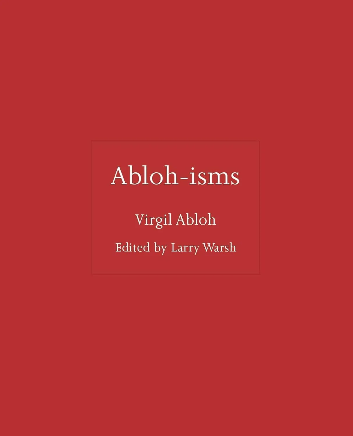 Abloh-isms book cover