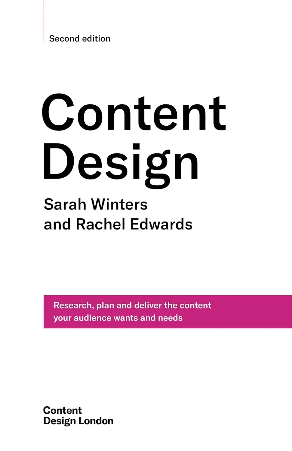 Content Design book cover