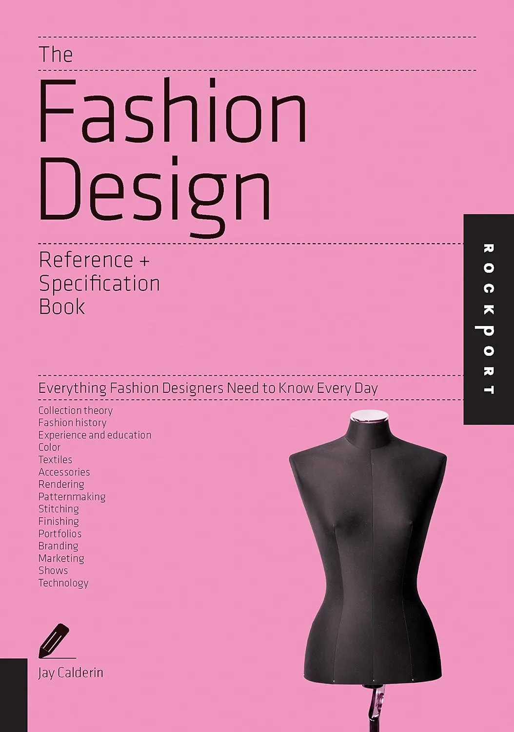The Fashion Design Reference & Specification Book book cover