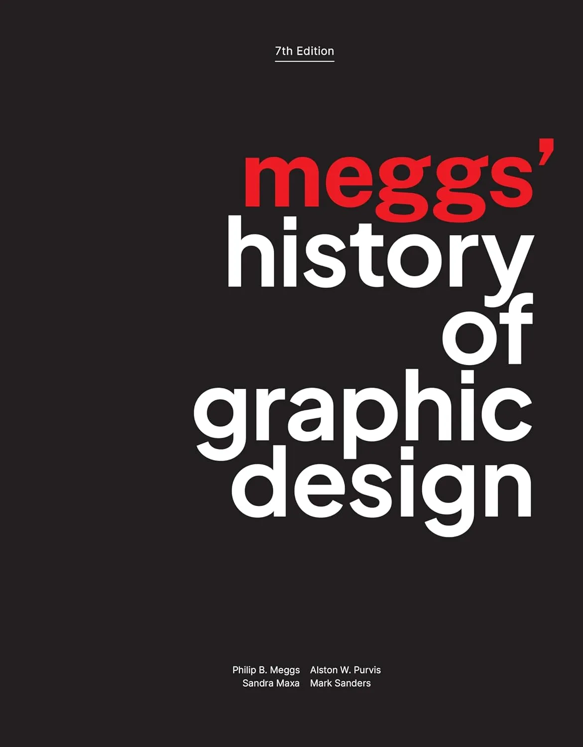 Meggs' History of Graphic Design book cover