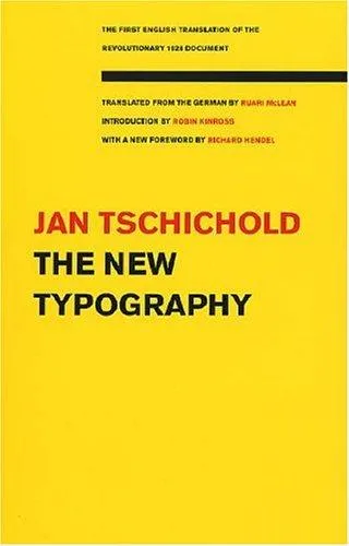 The New Typography book cover