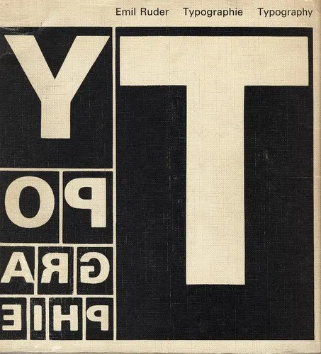 Typography: A Manual of Design book cover